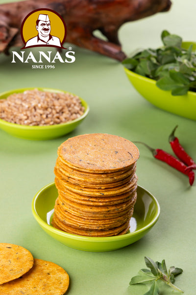 Khakhra – Crispy Wheat Crackers